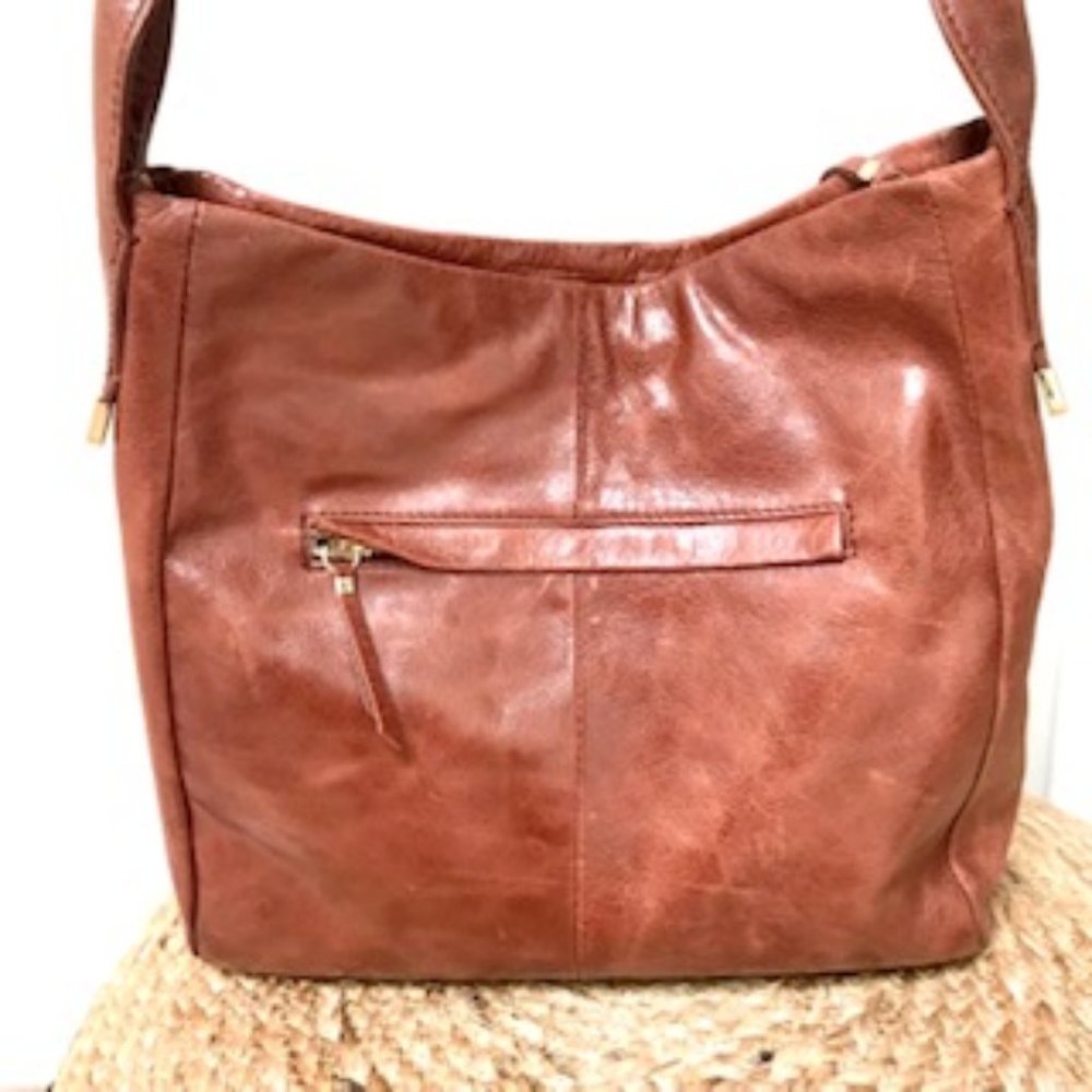 Elliott Lucca Leather Chevron Bag - Picture 4 of 12